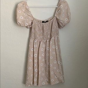 Misguided puff sleeve dress